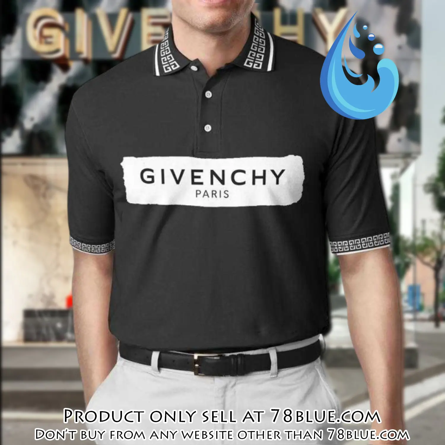 Givenchy premium polo shirt  luxury polo shirt for men pls515 78b1348676